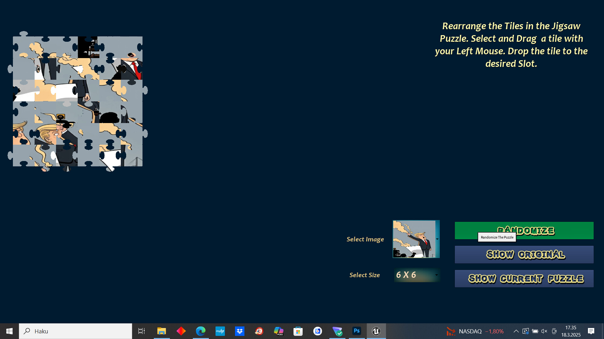Trump Jigsaw screenshot 3