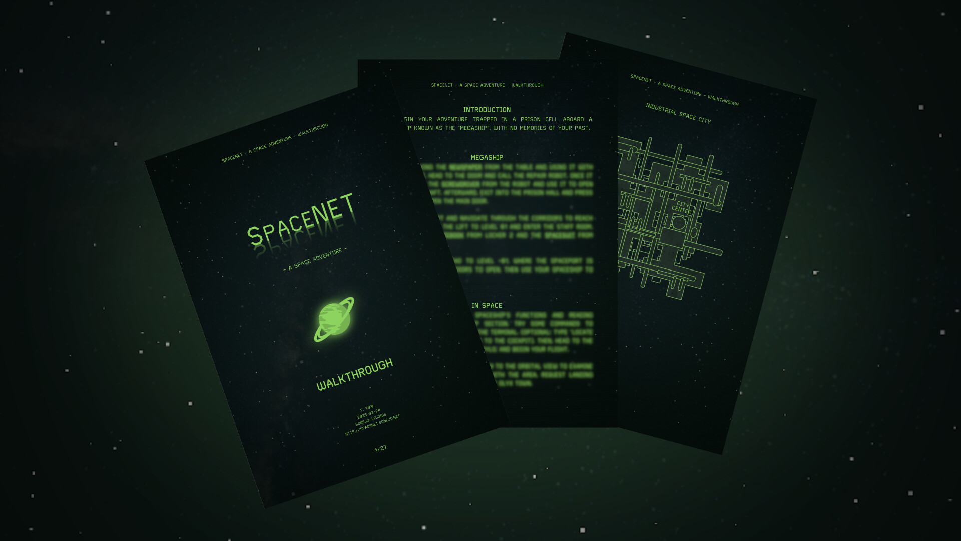 SpaceNET - Official Walkthrough screenshot 1