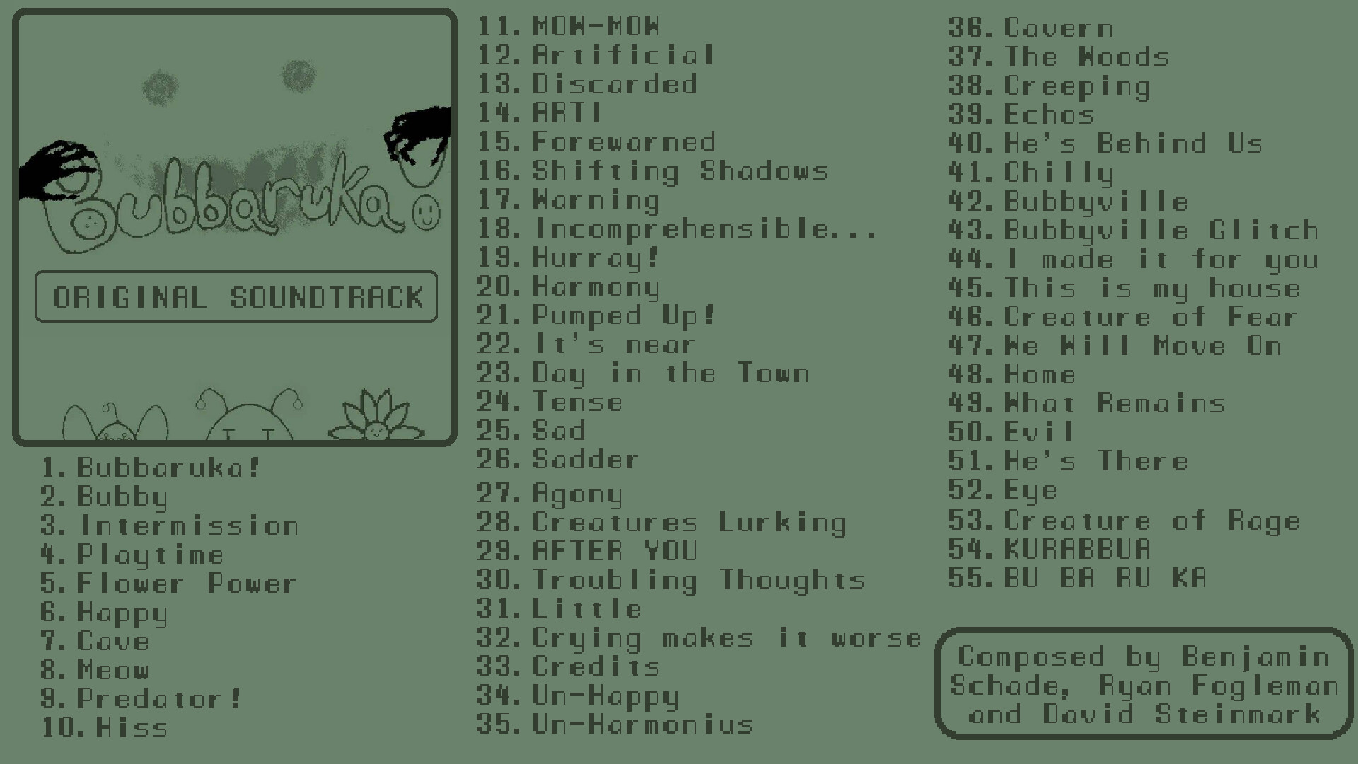 Bubbaruka! Soundtrack screenshot 2