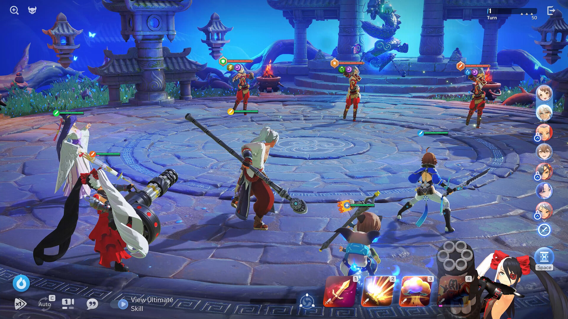 Blade & Soul Heroes Combat