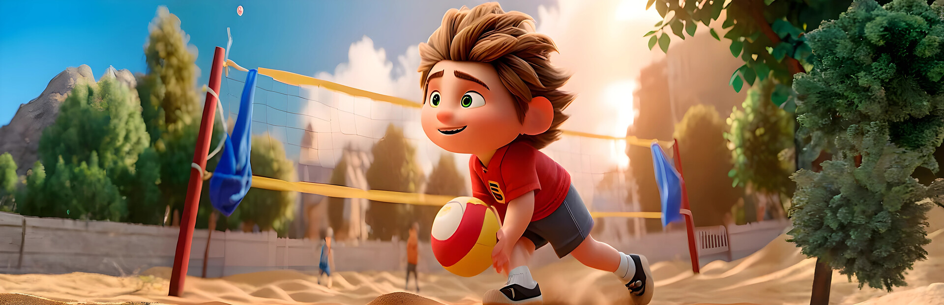 Funny Volleyball