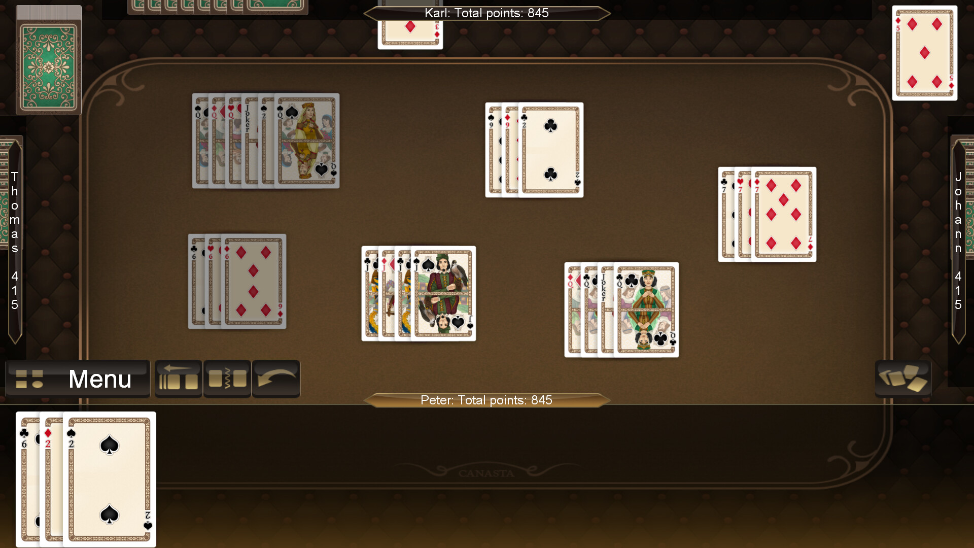 Absolute Canasta for Windows 11 screenshot 3