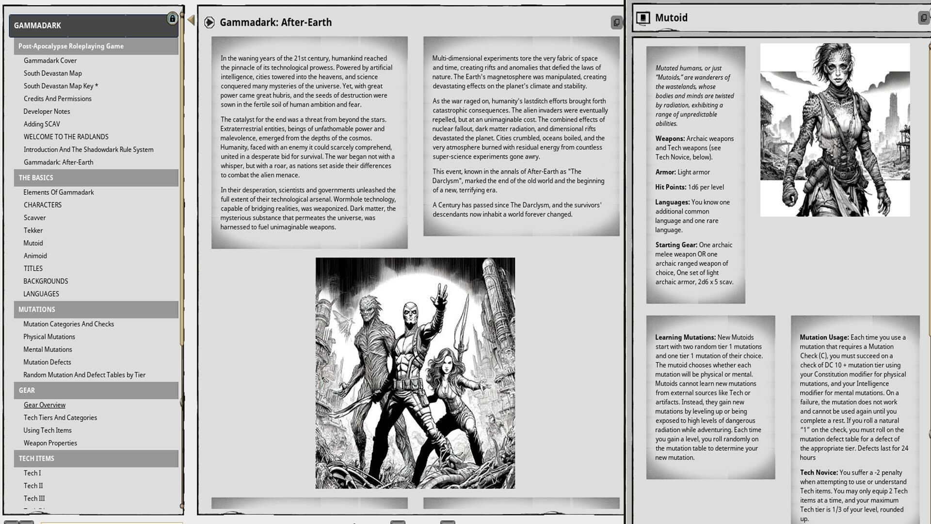 Fantasy Grounds - Gammadark screenshot 6