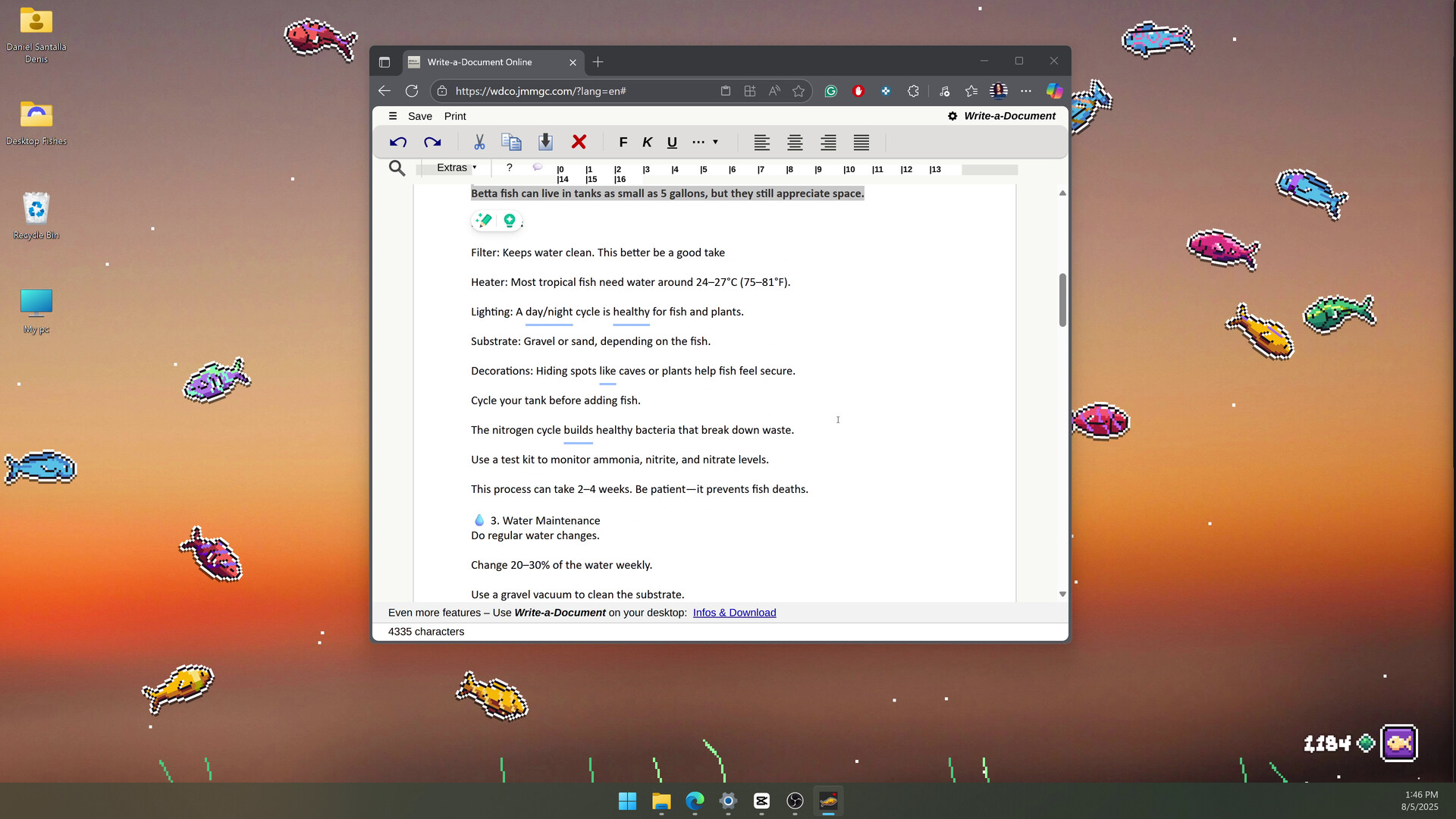 《你搁这养鱼呢 Desktop Fishes》Build.20821652-免安装中文版丨中文版网盘下载-次元share 《你搁这养鱼呢 Desktop Fishes》Build.20821652-免安装中文版丨中文版网盘下载-次元share