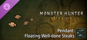 Monster Hunter Wilds - Pendant: Floating Well-done Steaks