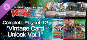 Cardfight!! Vanguard DD 2:Complete Playset 12 "Vintage Card Unlock Vol.1"
