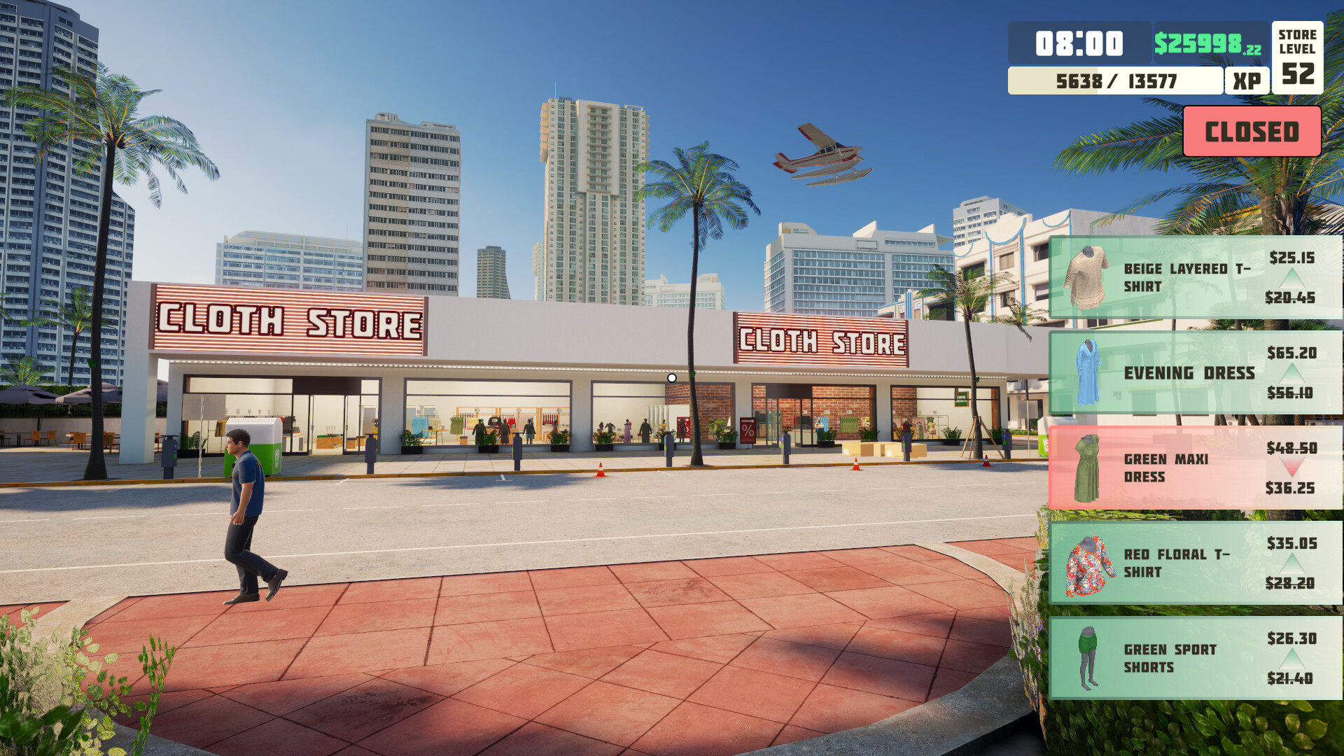 siMarket Cloth Store Simulator screenshot 1