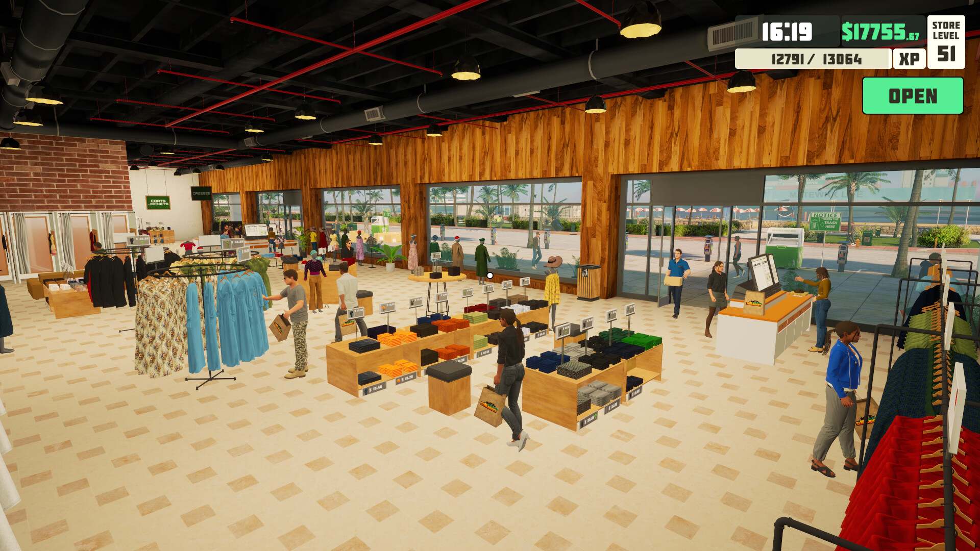 siMarket Cloth Store Simulator screenshot 4