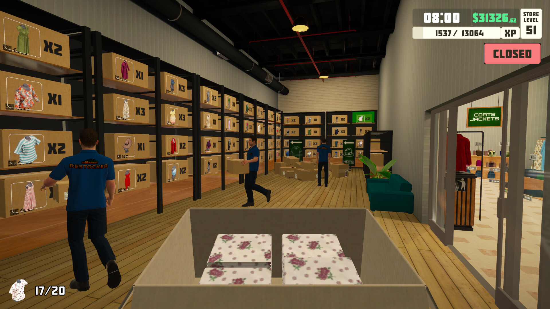 siMarket Cloth Store Simulator screenshot 5
