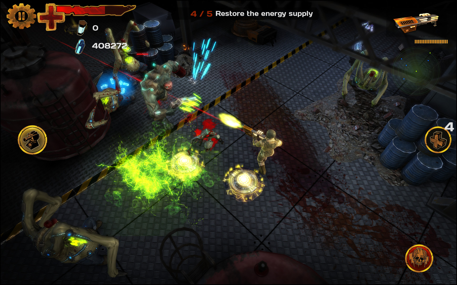 Guns'N'Zombies: N'Aliens screenshot 1