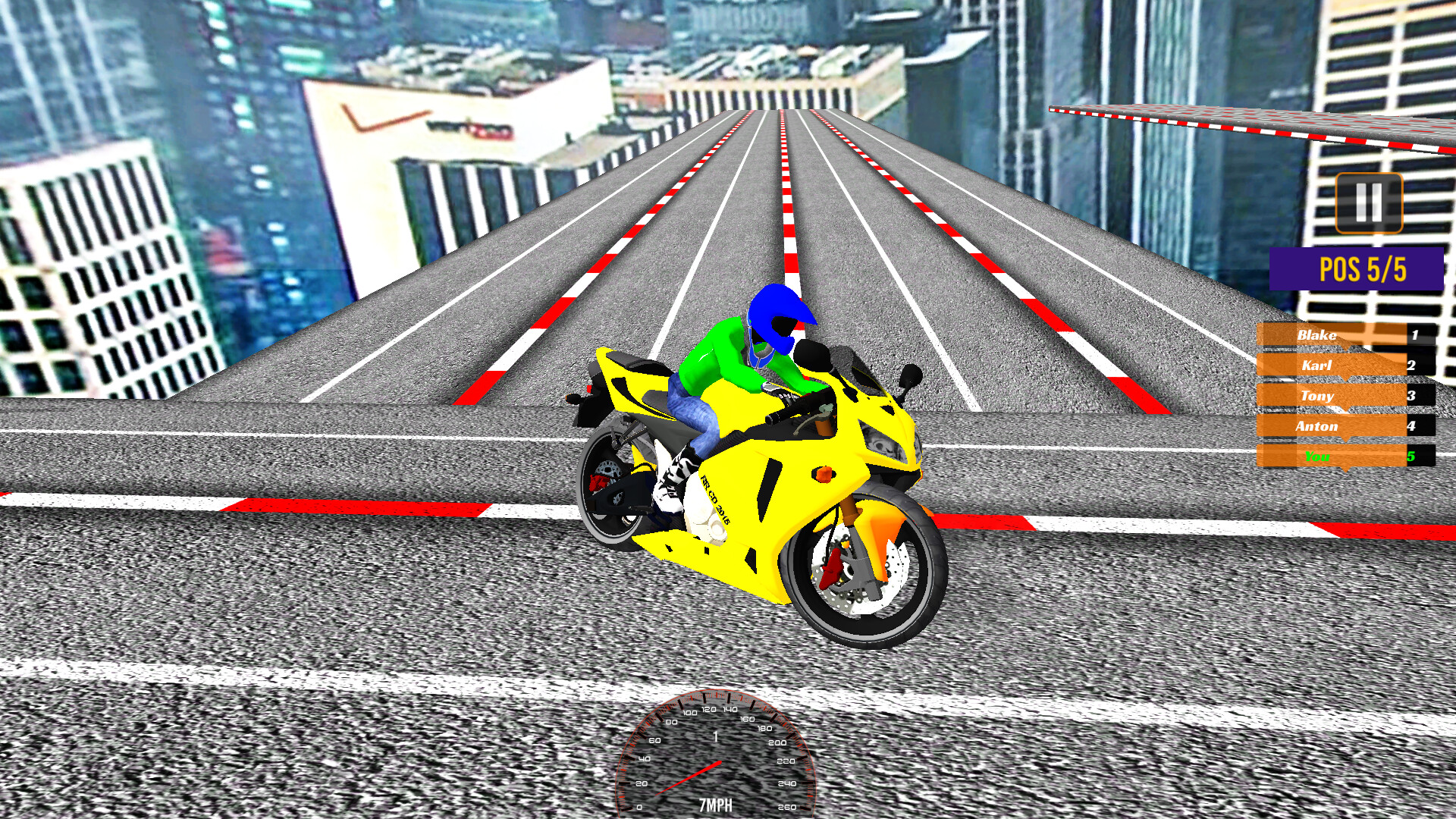 Impossible Moto Sim screenshot 8