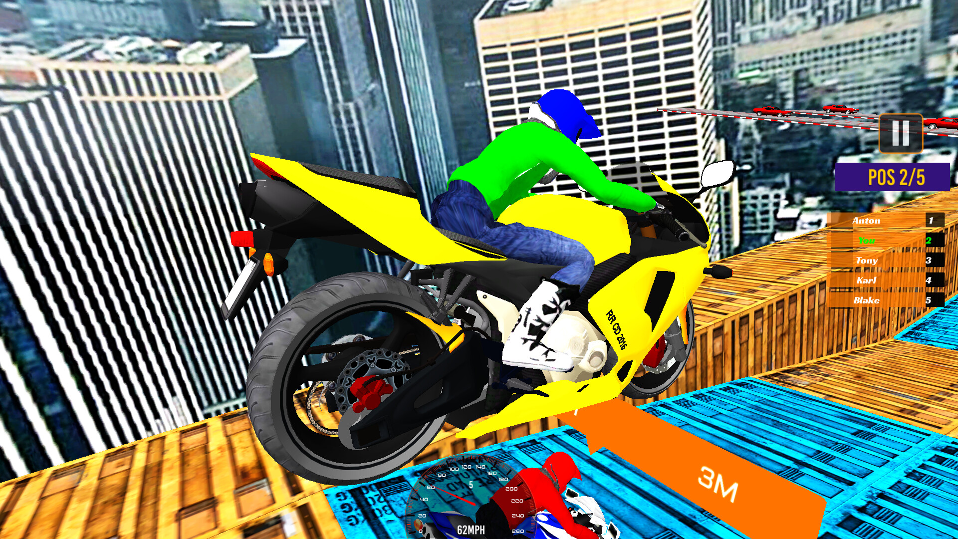Impossible Moto Sim screenshot 4