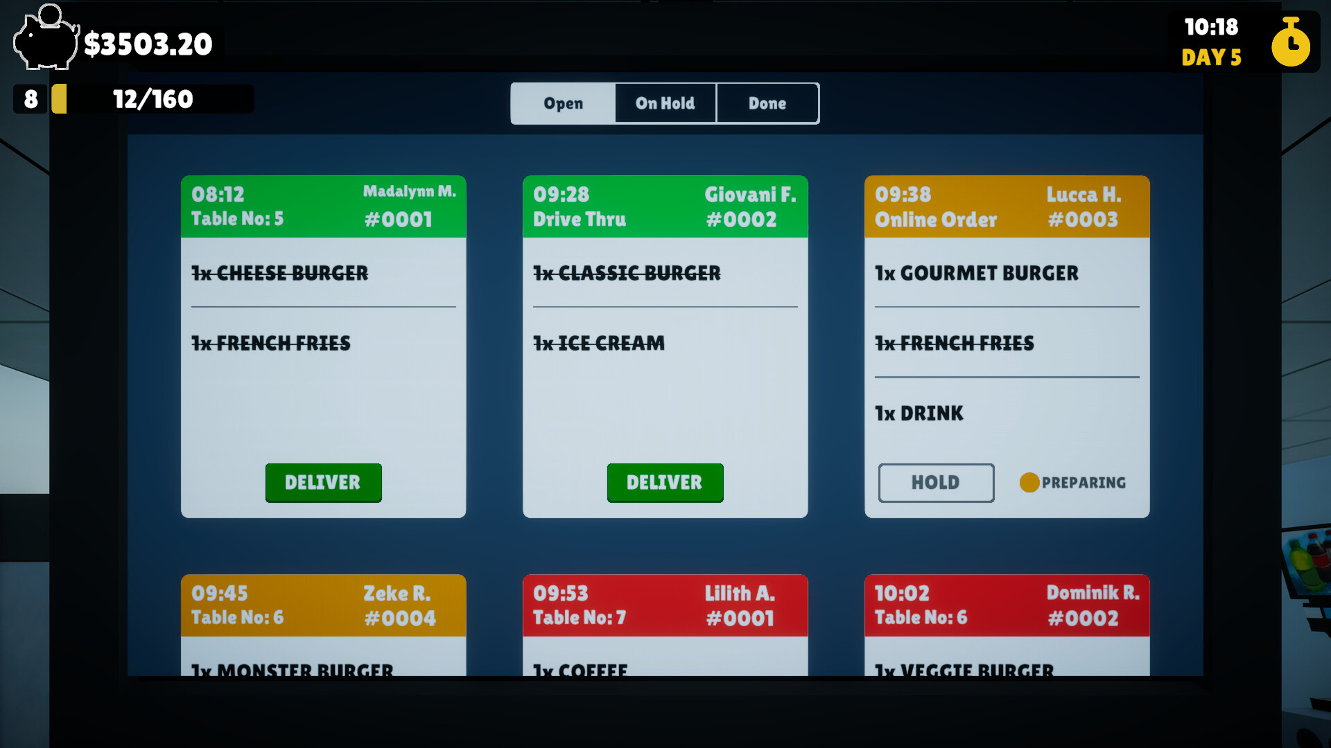 Burger Rush Simulator screenshot 7