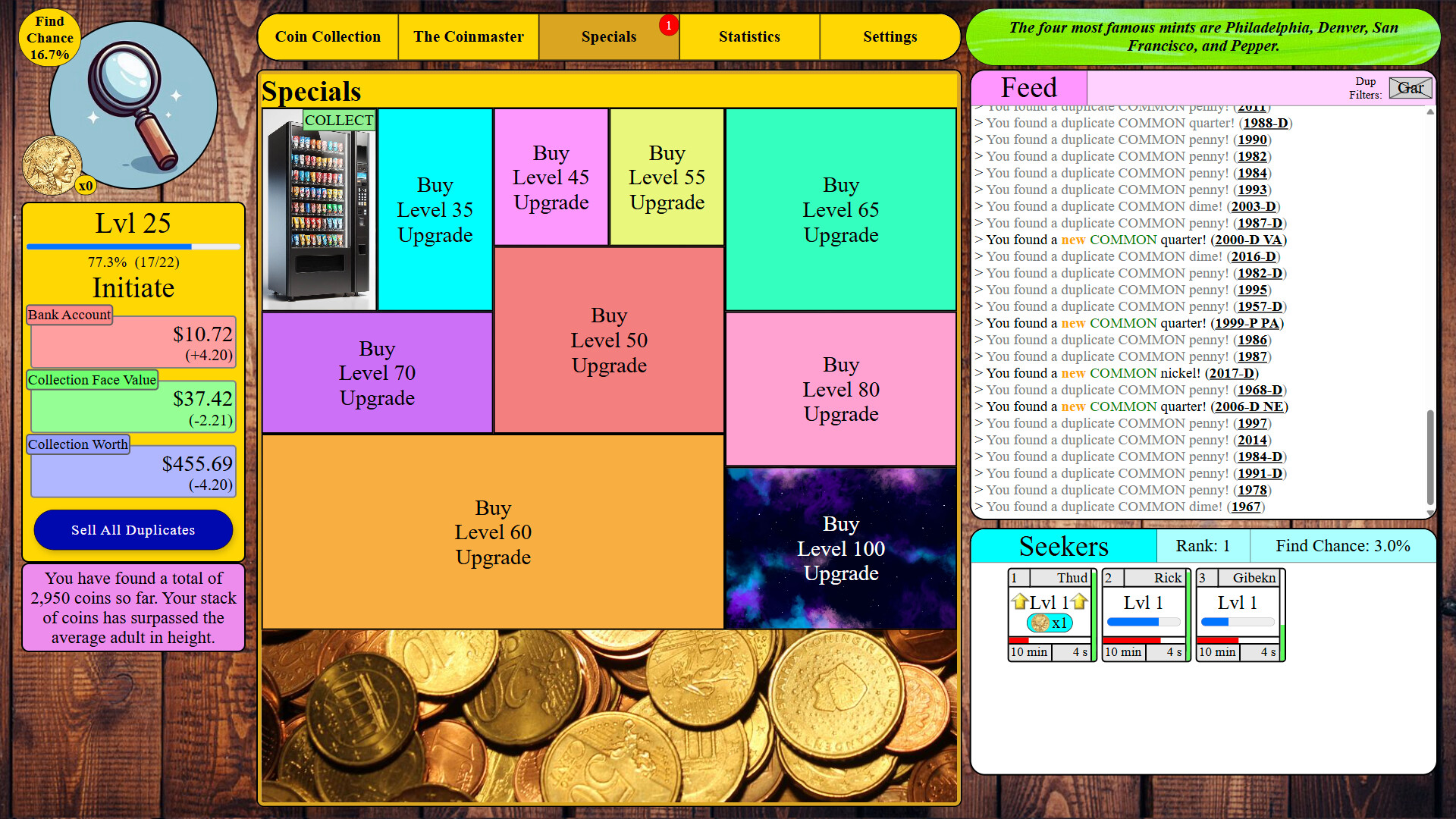 Coincremental screenshot 5