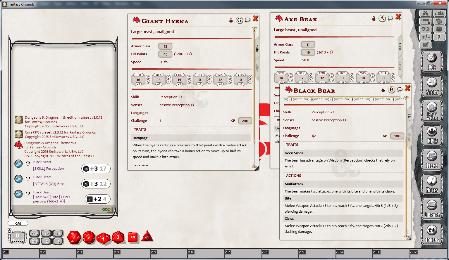 Fantasy Grounds - D&amp;D Basic Rules and Theme screenshot 5