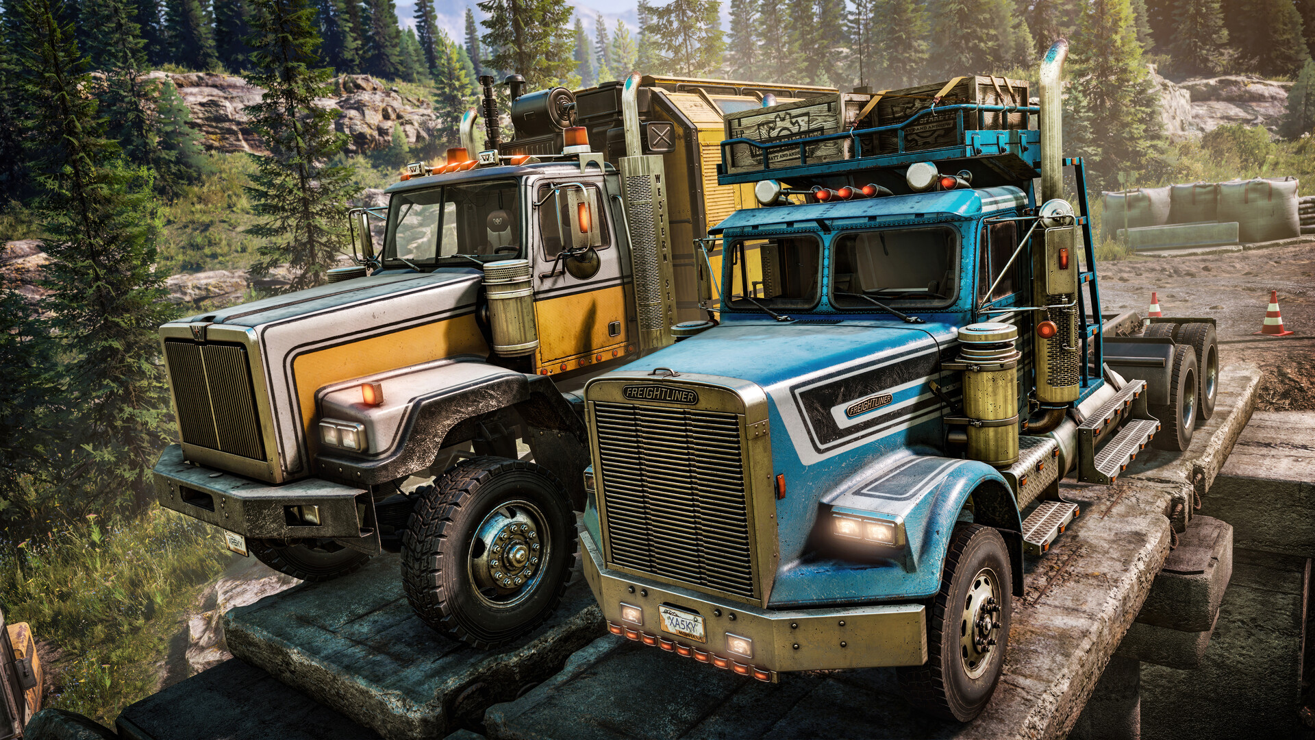 Steam：SnowRunner - Freightliner & Western Star Dual Pack