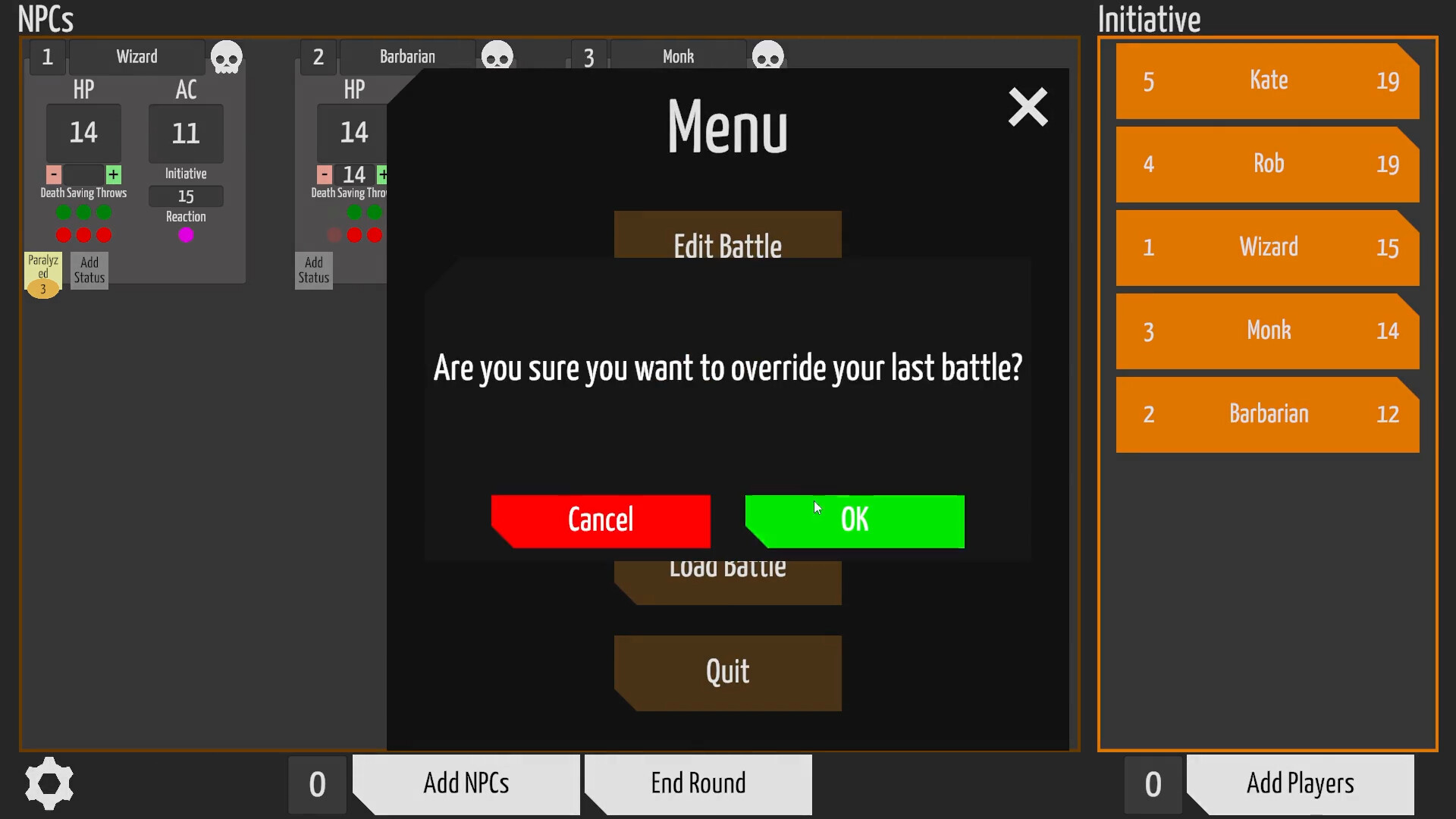 Combat Tracker for DMs screenshot 5