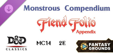 Fantasy Grounds - D&D Classics - MC14 Monstrous Compendium Fiend Folio Appendix (2E)