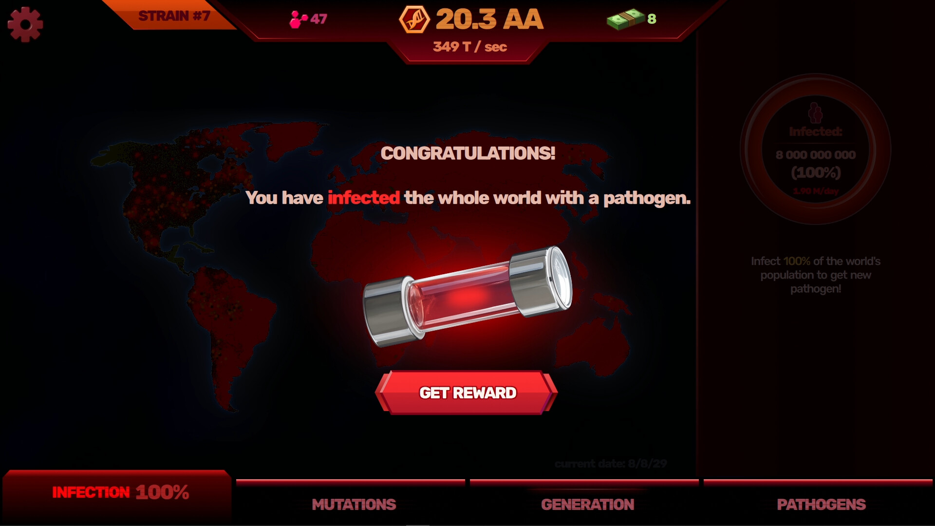 Patient Zero: Plague Idle screenshot 4