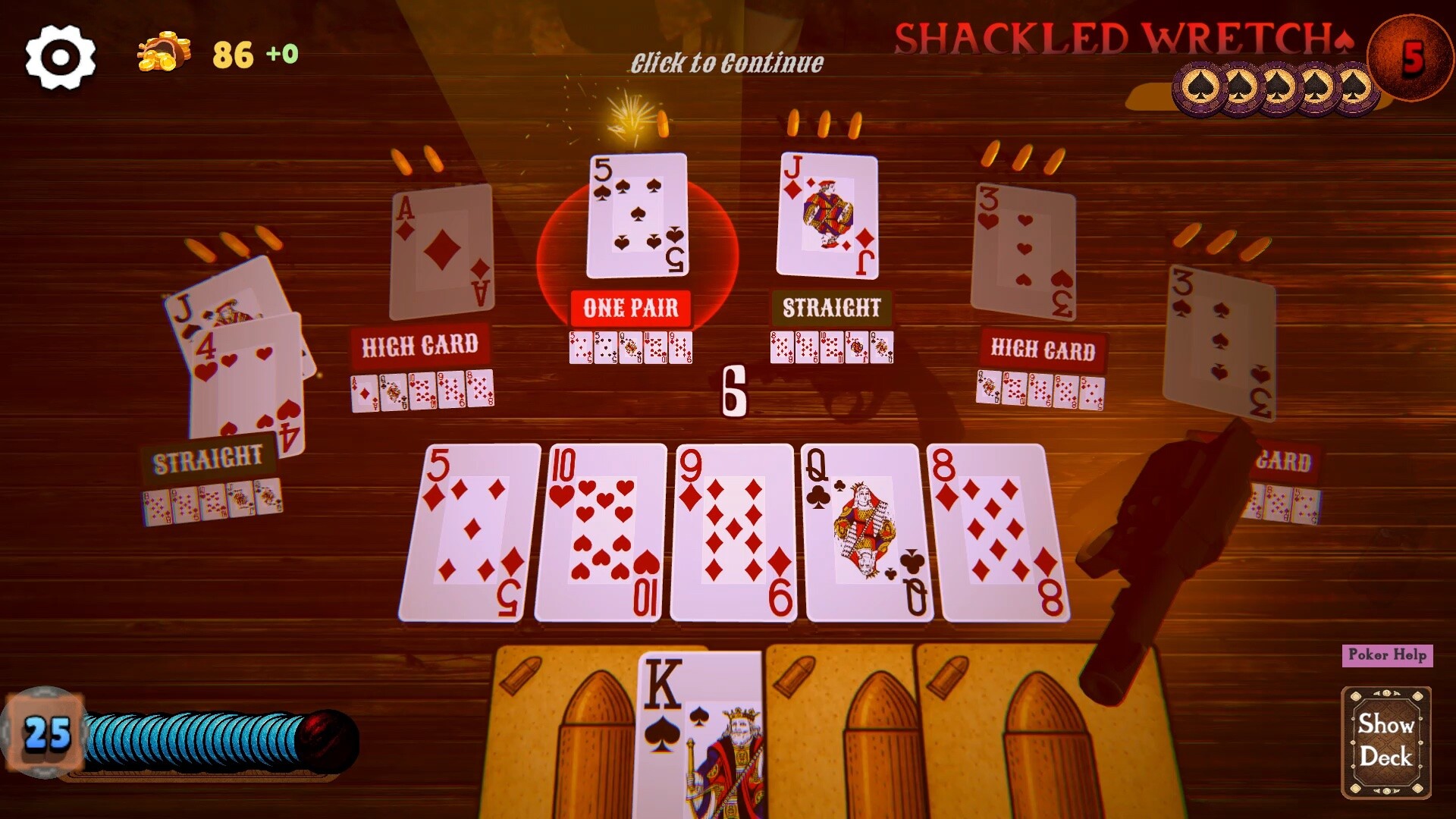 Six Chambers screenshot 2