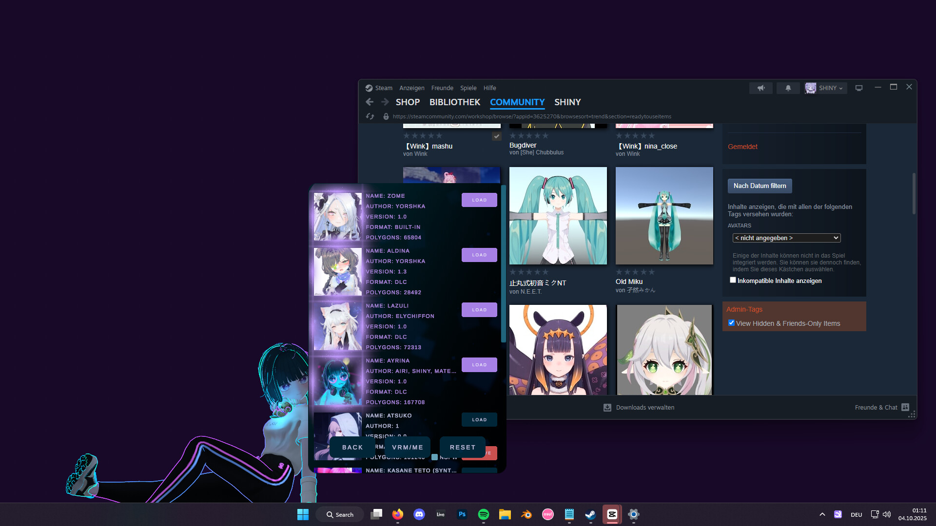 MateEngine screenshot 7