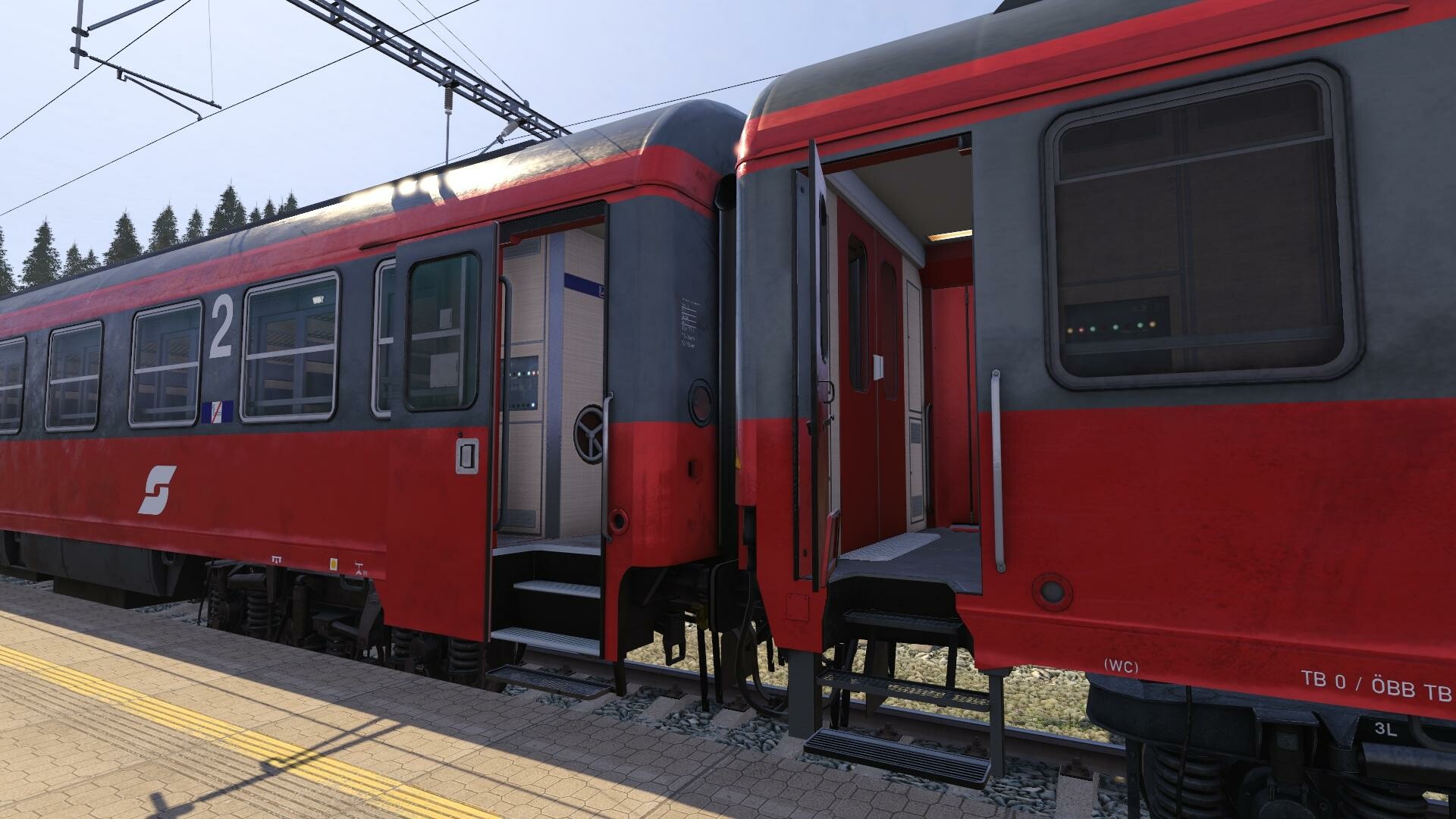 Trainz Plus DLC - OBB SGP Second Class Pack screenshot 9