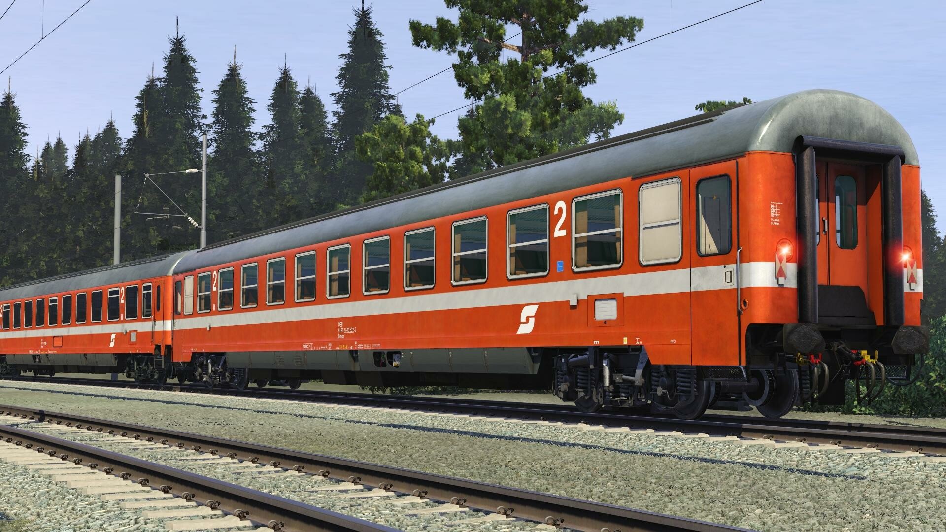 Trainz Plus DLC - OBB SGP Second Class Pack screenshot 8