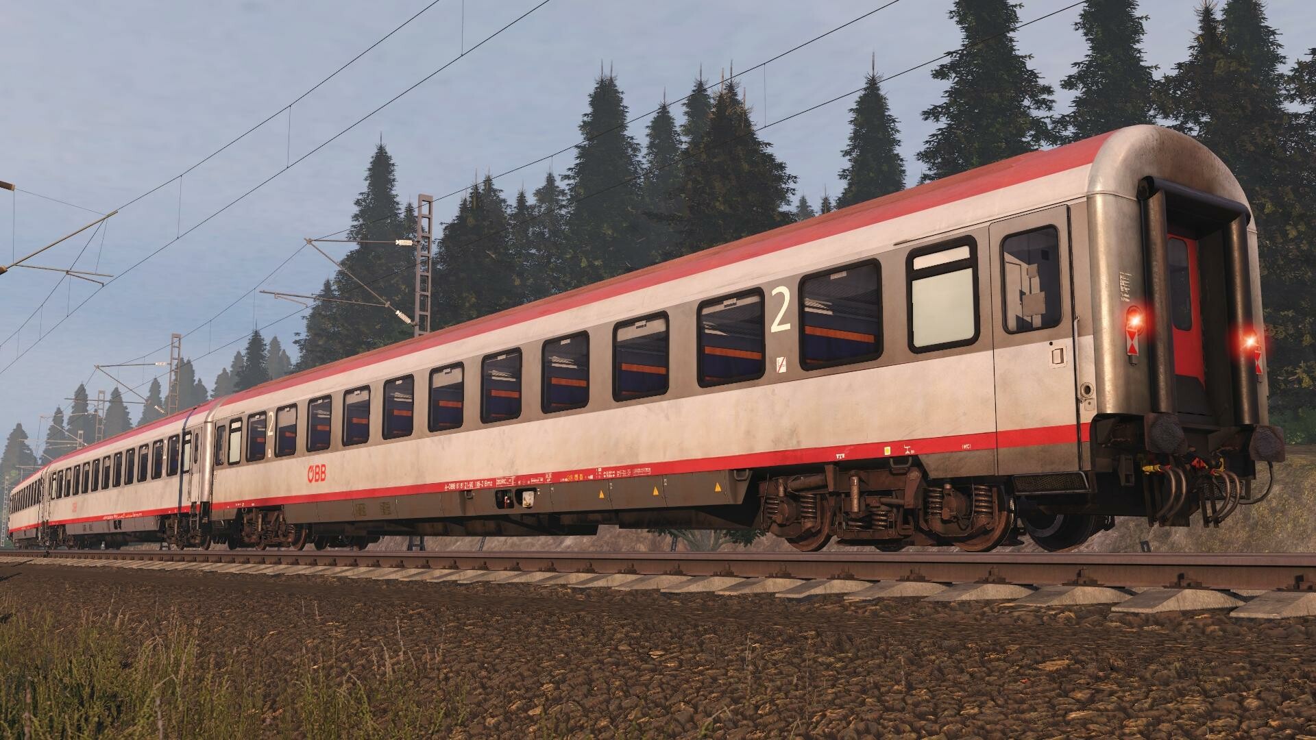 Trainz Plus DLC - OBB SGP Second Class Pack screenshot 7