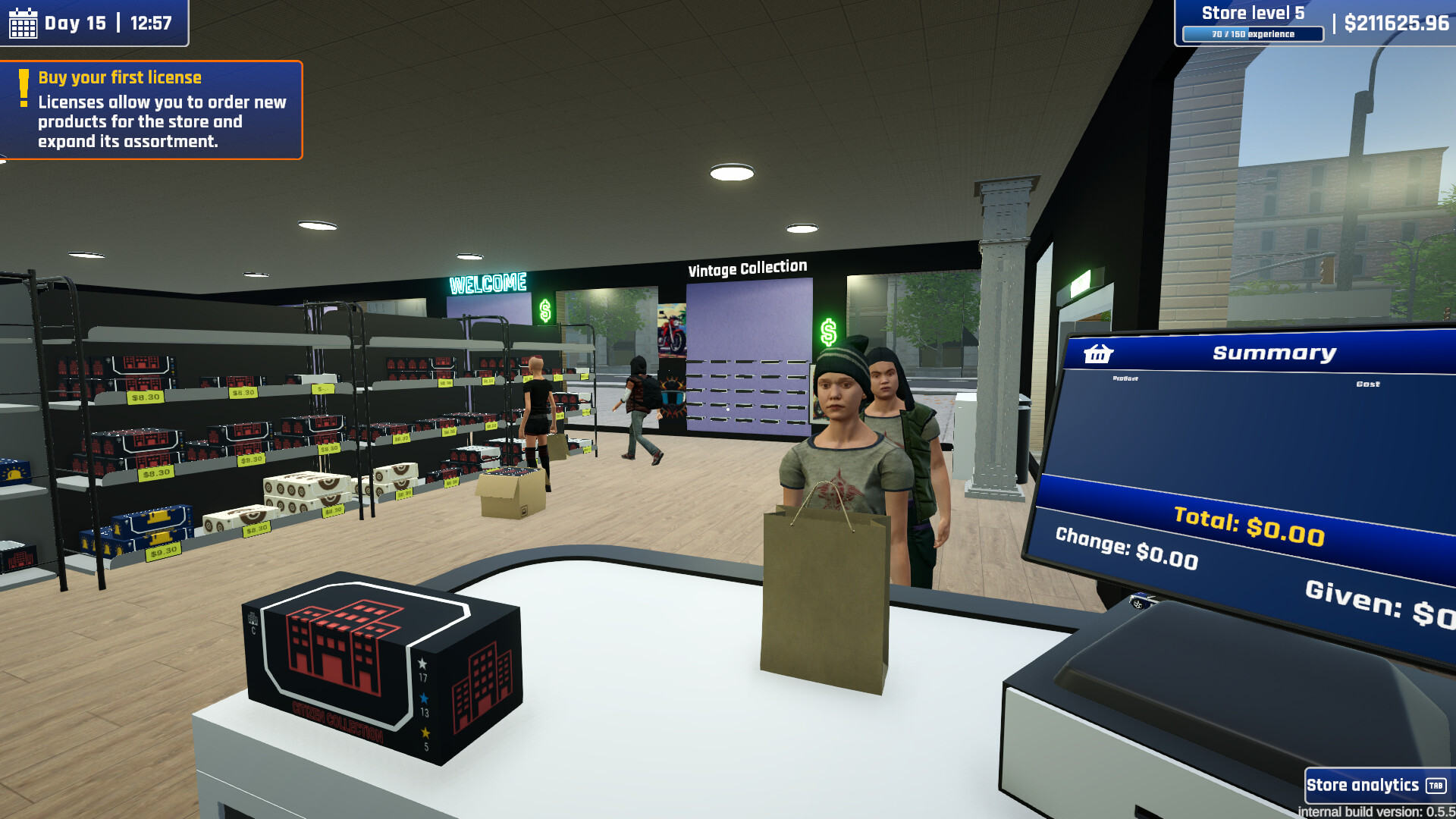 MiniCar Shop Simulator screenshot 1