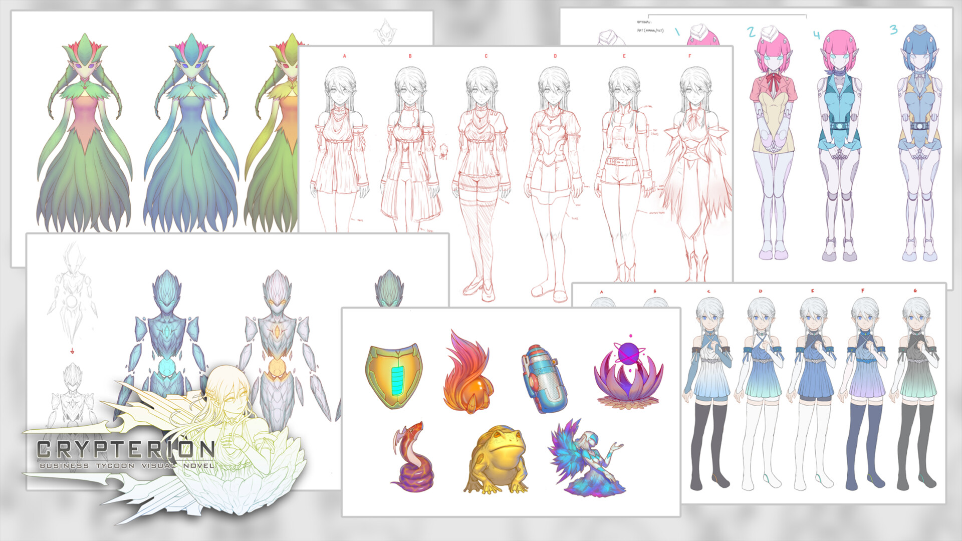 Crypterion - Digital Artbook screenshot 6