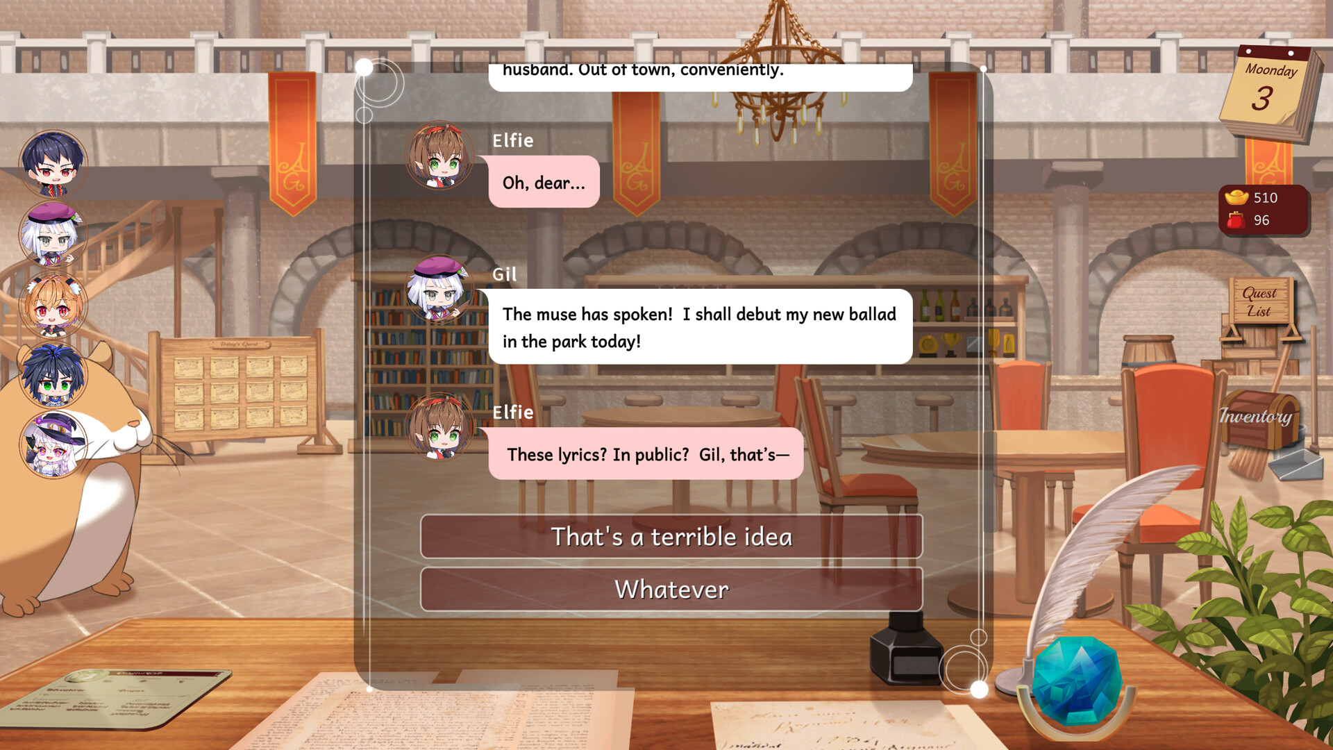 Adventure Guild Receptionist screenshot 4