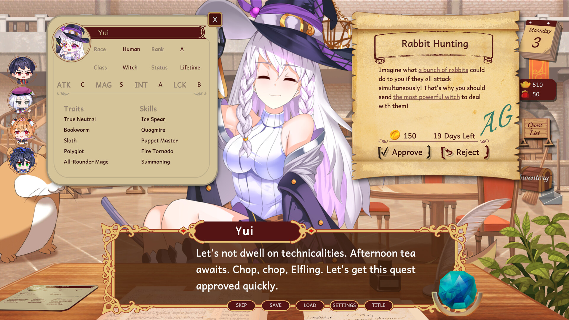 Adventure Guild Receptionist screenshot 5