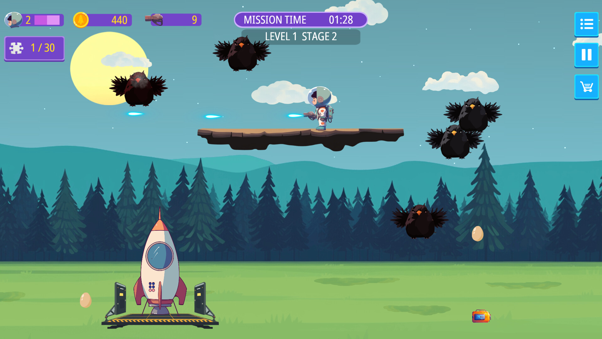 Zero Gravity Heroes screenshot 6