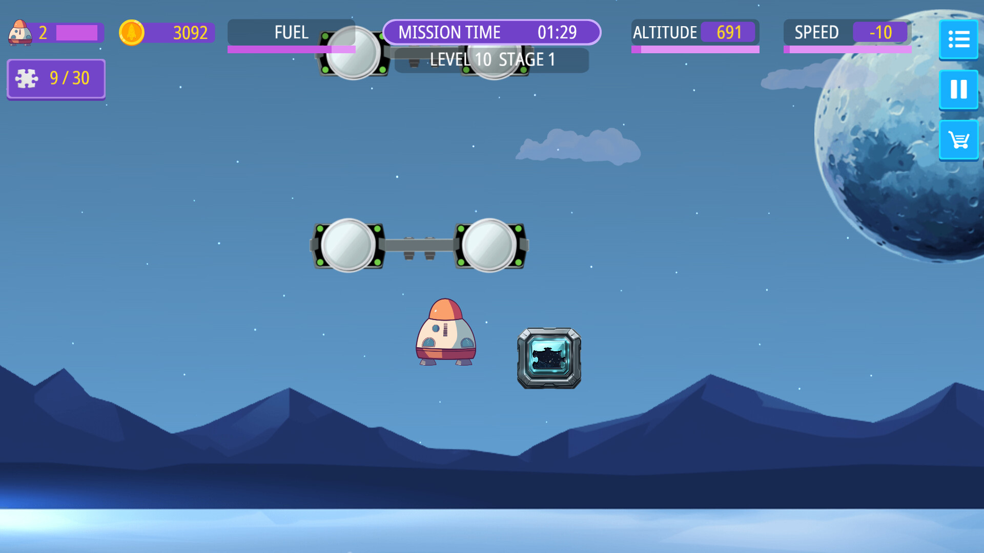 Zero Gravity Heroes screenshot 4