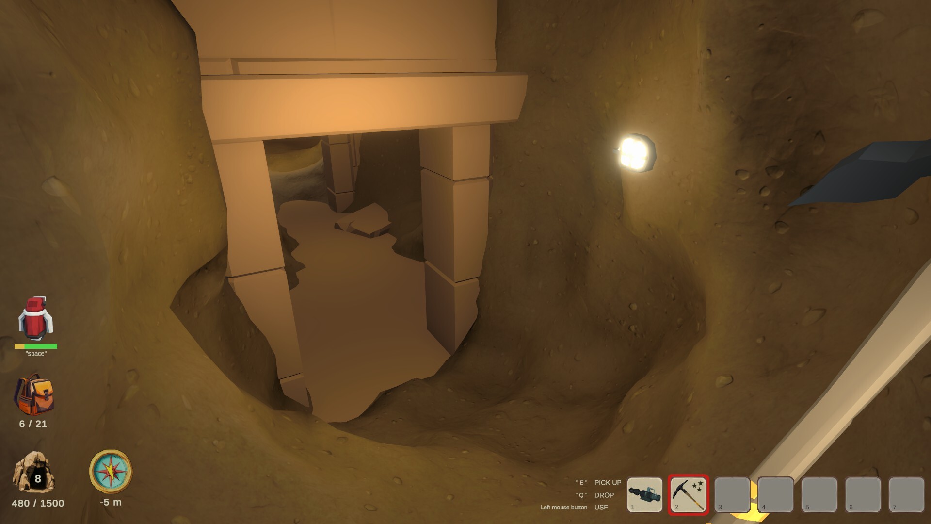 Digging the Forgotten Cave screenshot 4