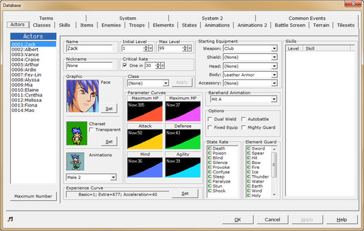 RPG Maker 2003 screenshot