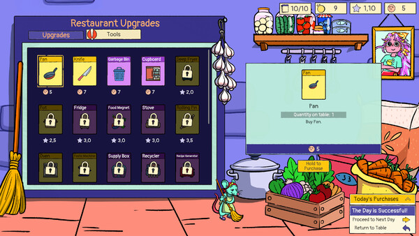 Sizzle & Stack screenshot
