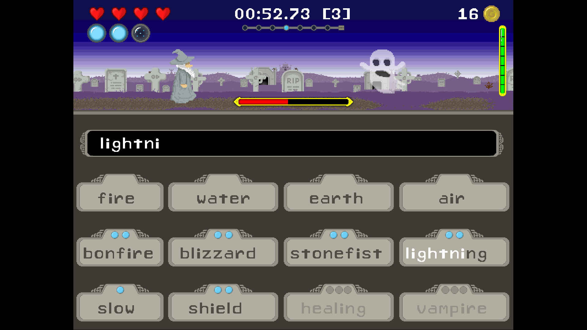 The Elementalist Typing screenshot 2