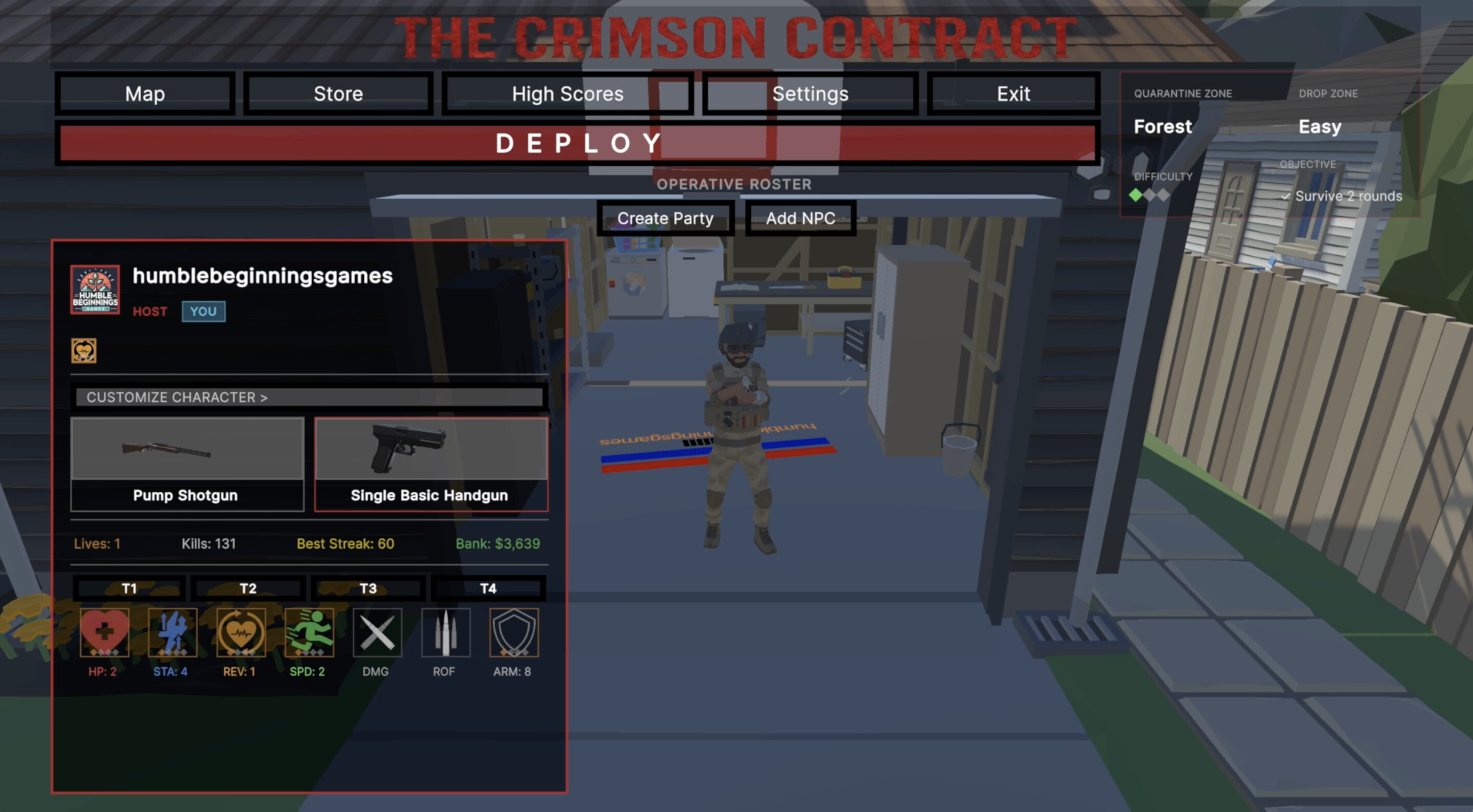 The Crimson Contract screenshot 1