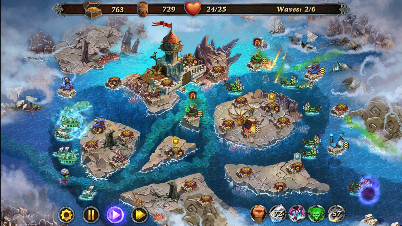 Fort Defense - Bermuda Triangle screenshot 1