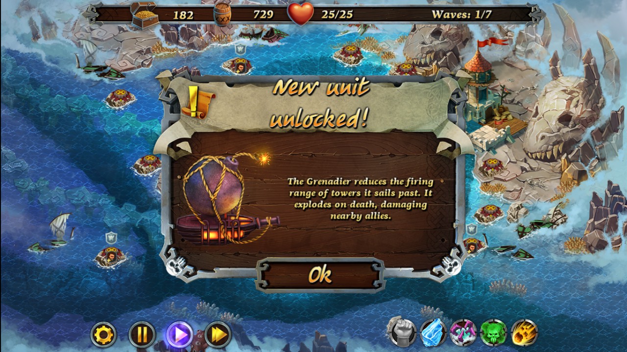 Fort Defense - Bermuda Triangle screenshot 5
