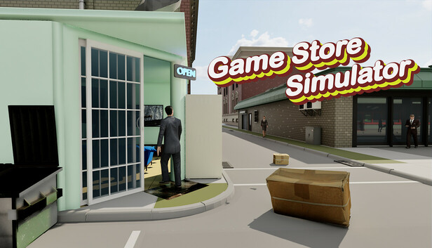 Game Store Simulator no Steam