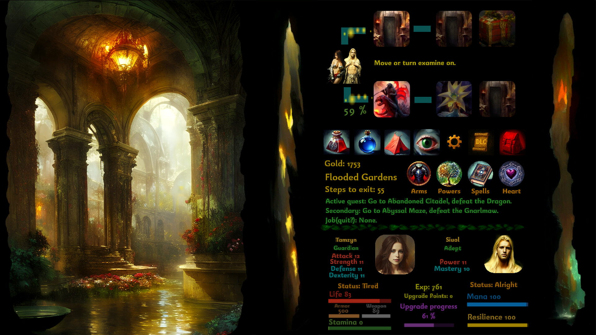 Caverns And Dryads screenshot 4