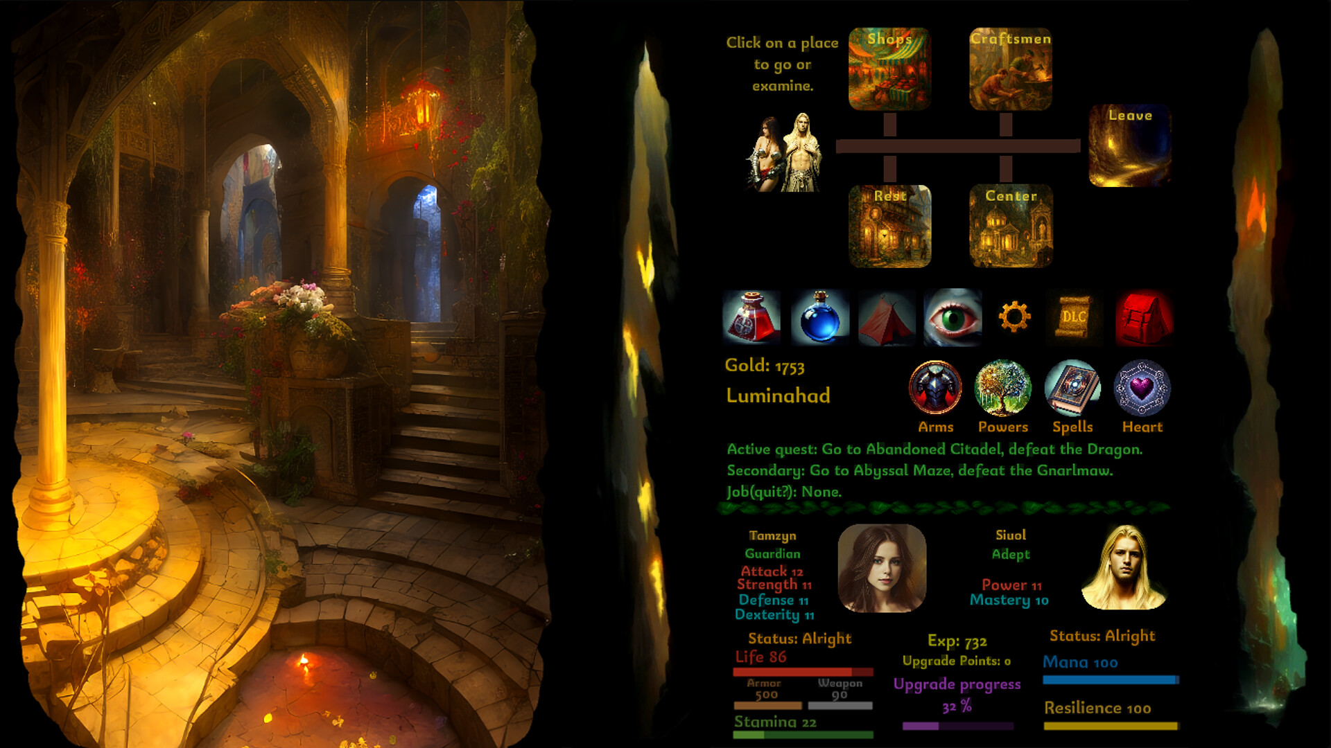 Caverns And Dryads screenshot 7