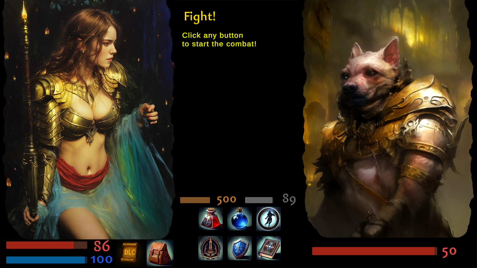Caverns And Dryads screenshot 1