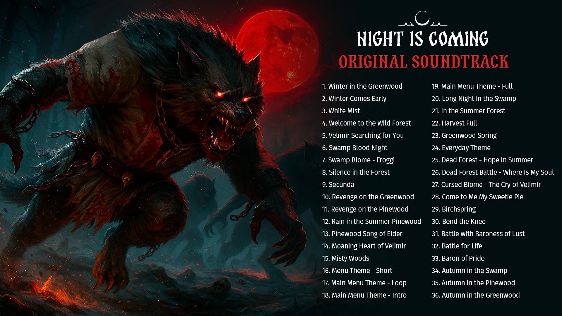 Night is Coming Soundtrack screenshot 1