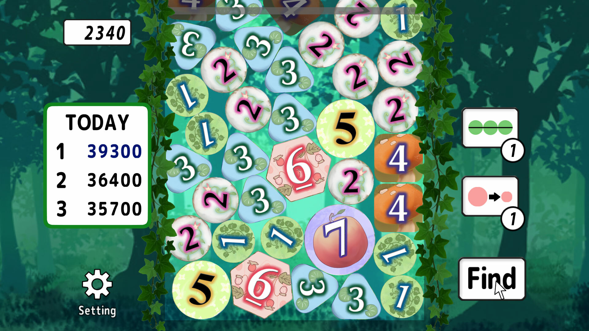 1234 connect puzzle screenshot 5