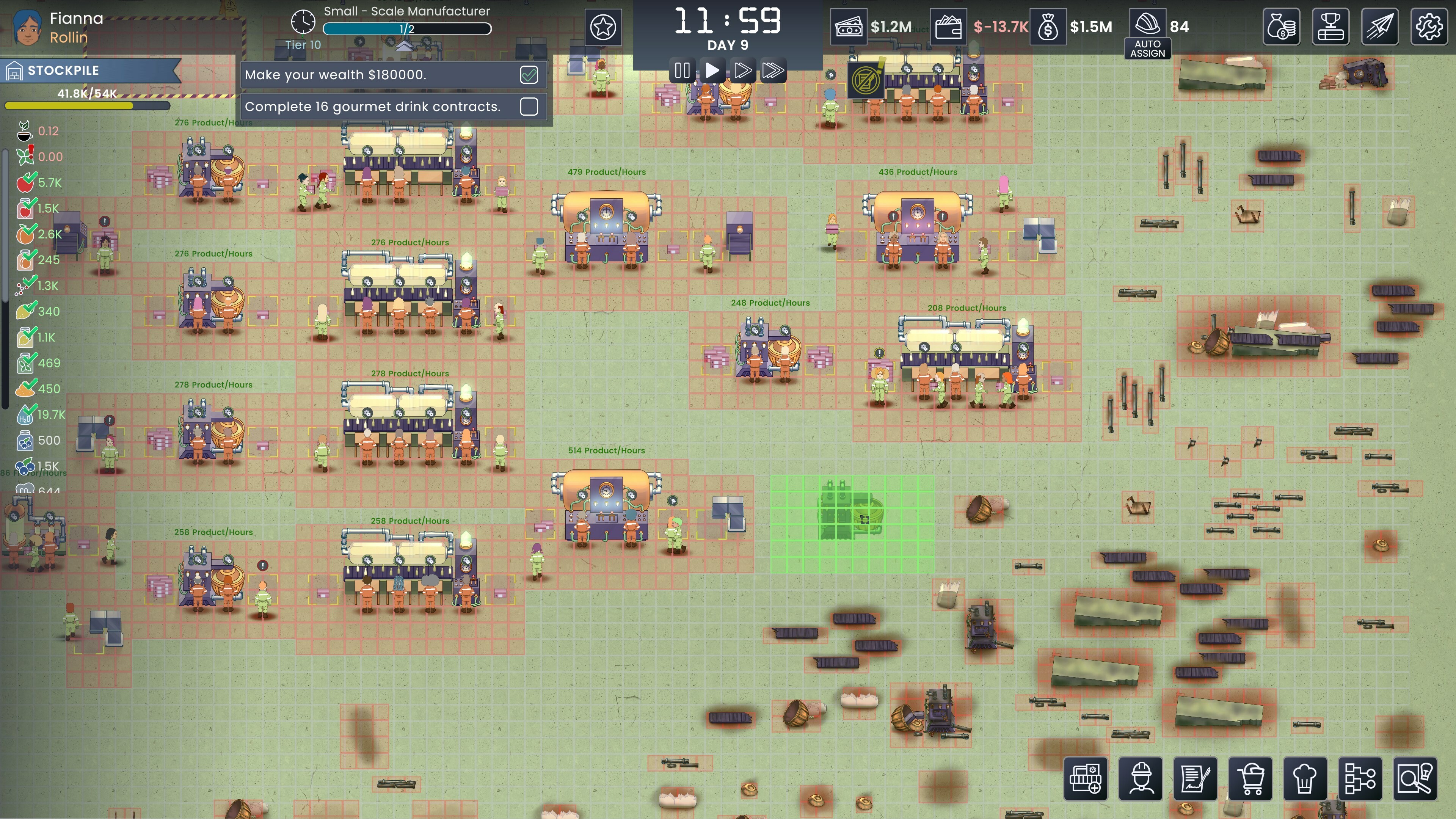 Fizz Flow: Factory Management screenshot 5