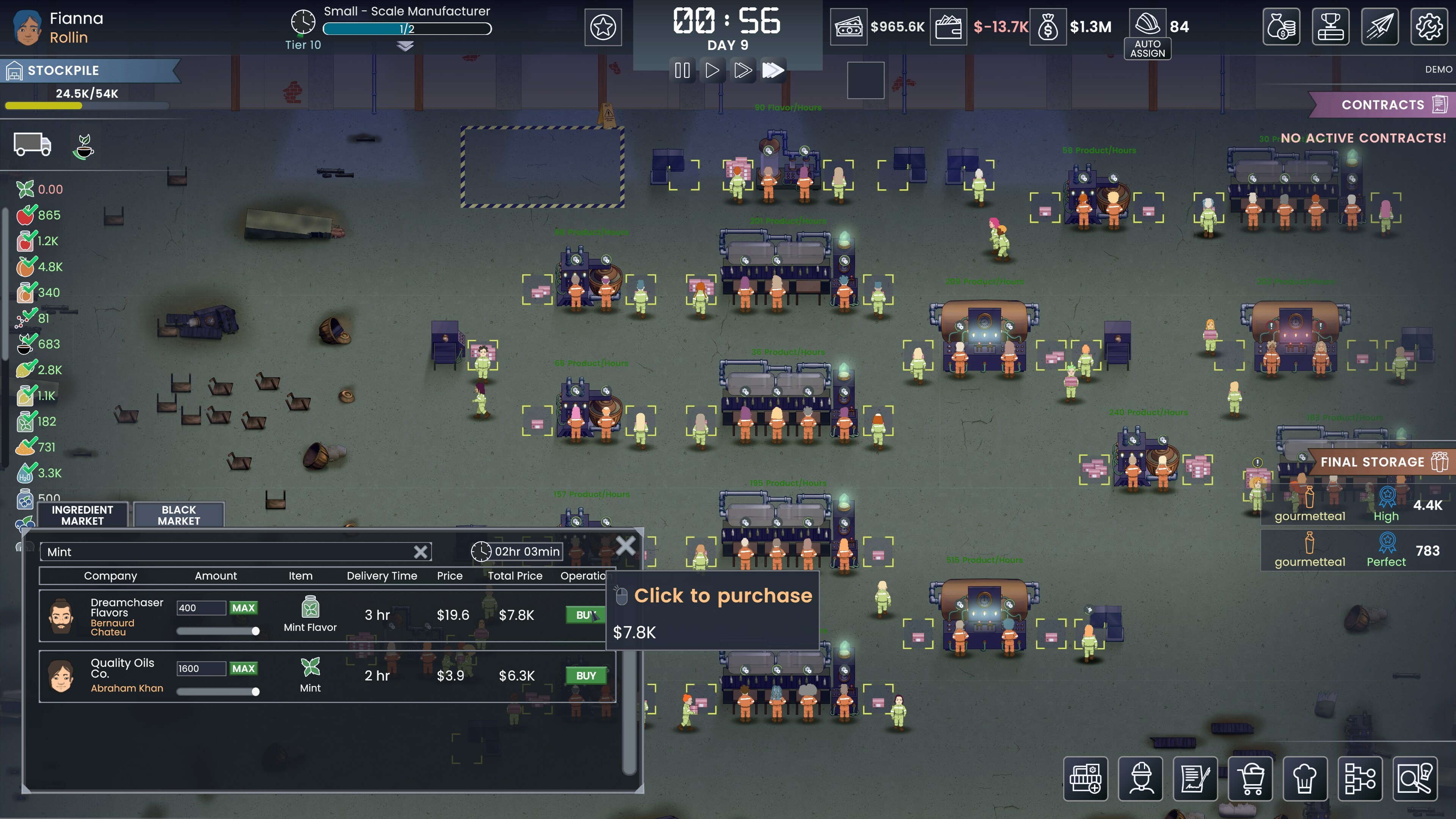 Fizz Flow: Factory Management screenshot 10