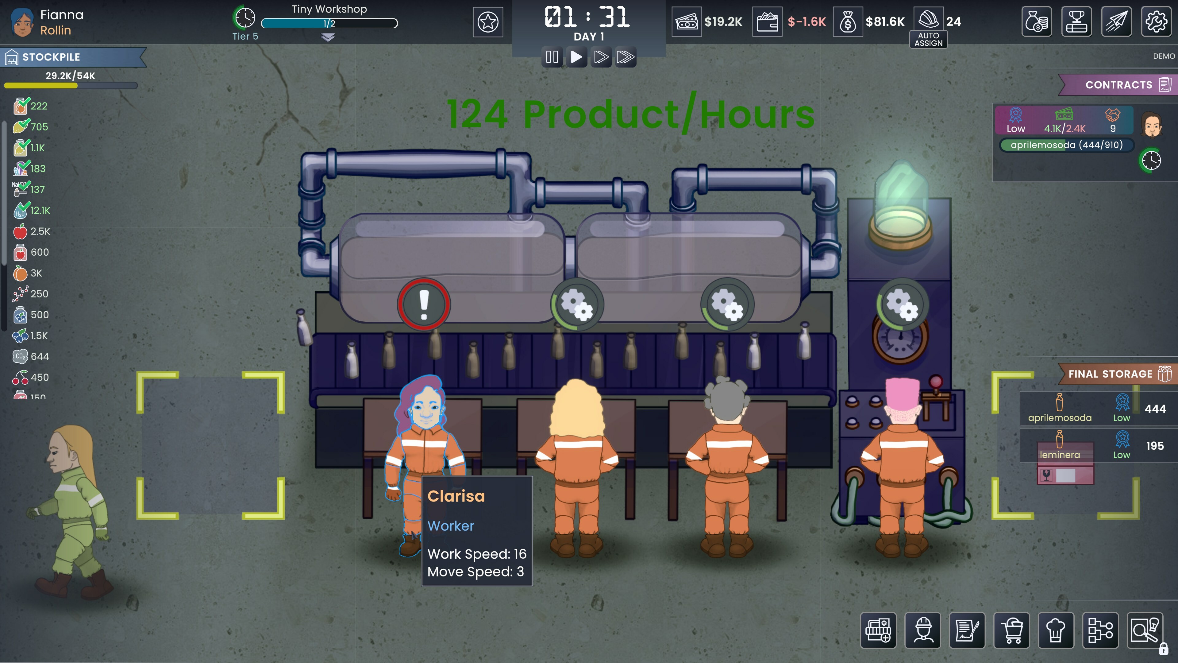 Fizz Flow: Factory Management screenshot 6